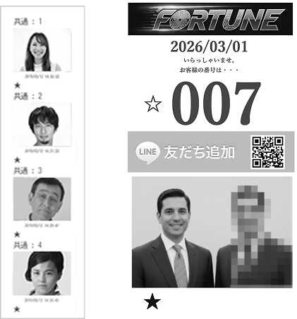 不正防止カメラ機能